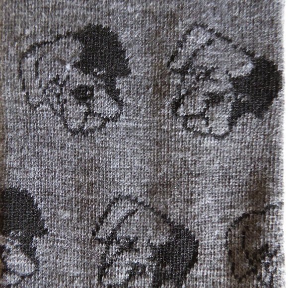 FUNKY SOCKS BRAND MENS BOXER DOG GRAY SOCKS (NEW WITH TAGS) - Picture 7 of 7